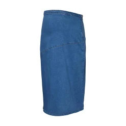 Mamalicious Rock Medium Blue Denim* Kleider & Röcke