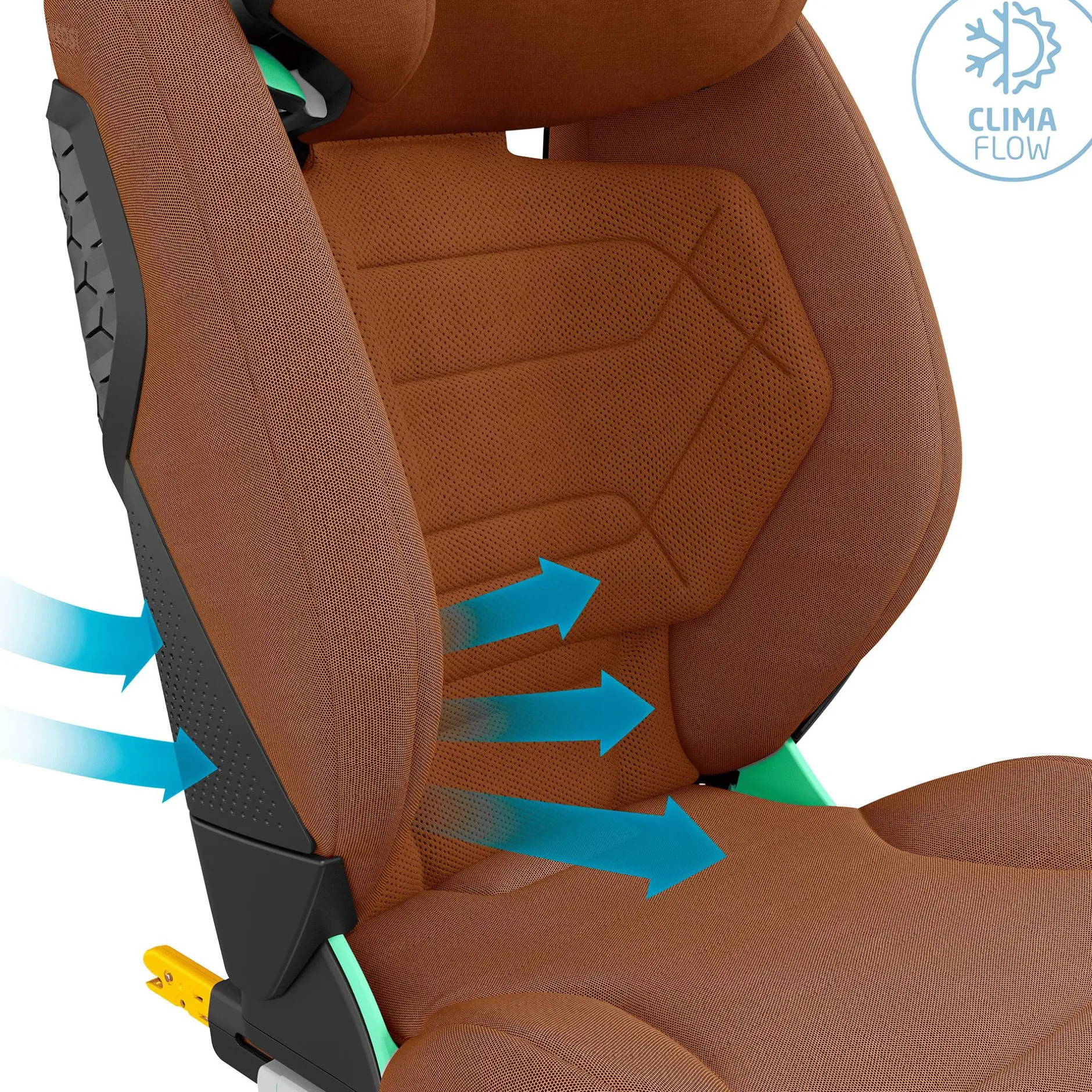 MAXI-COSI Premium RodiFix Pro² i-Size Authentic Terra*Kinder Kindersitze Isofix|Kindersitze 15-36 Kg, Gruppe 2/3