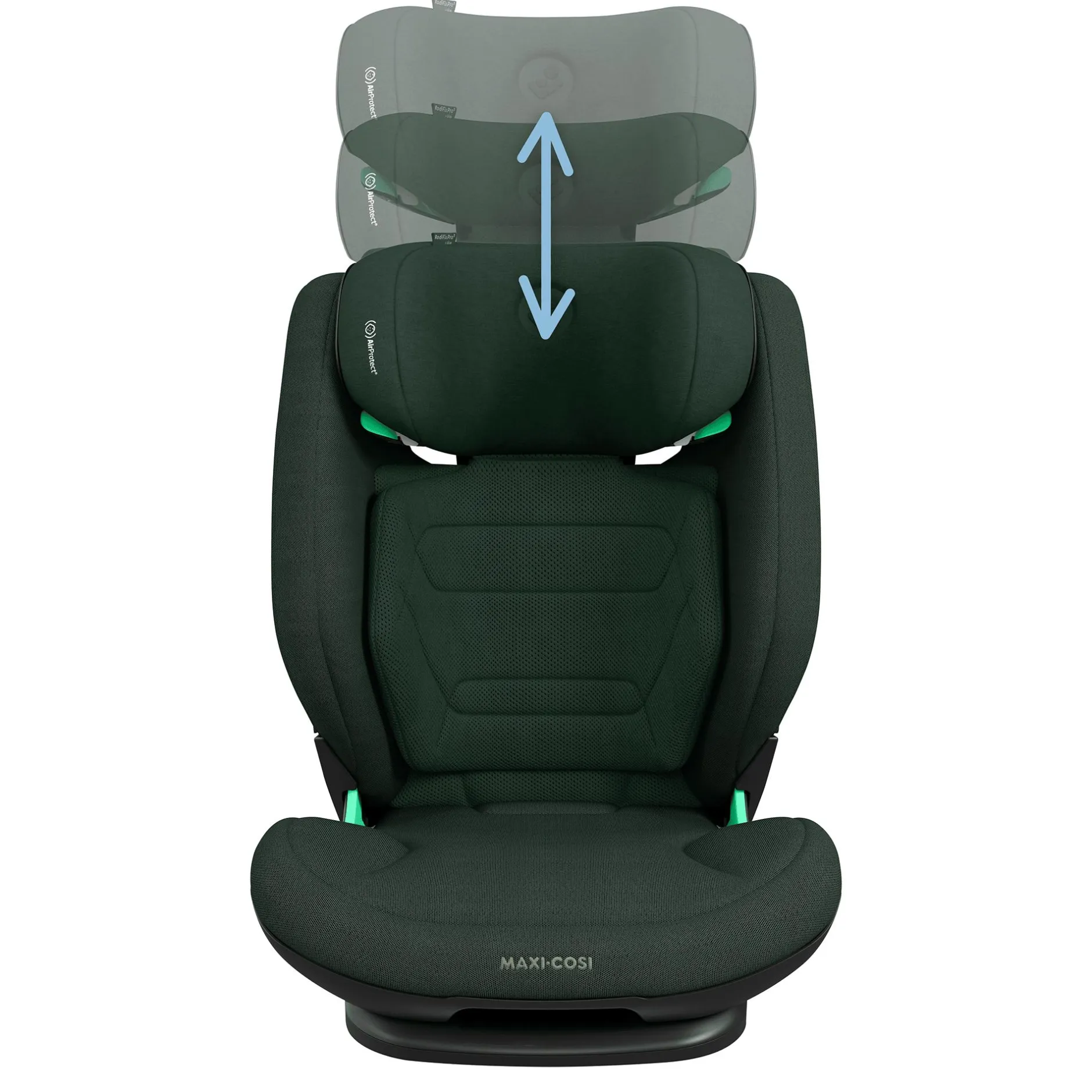 MAXI-COSI Premium RodiFix Pro² i-Size Authentic Green*Kinder Kindersitze Isofix|Kindersitze 15-36 Kg, Gruppe 2/3