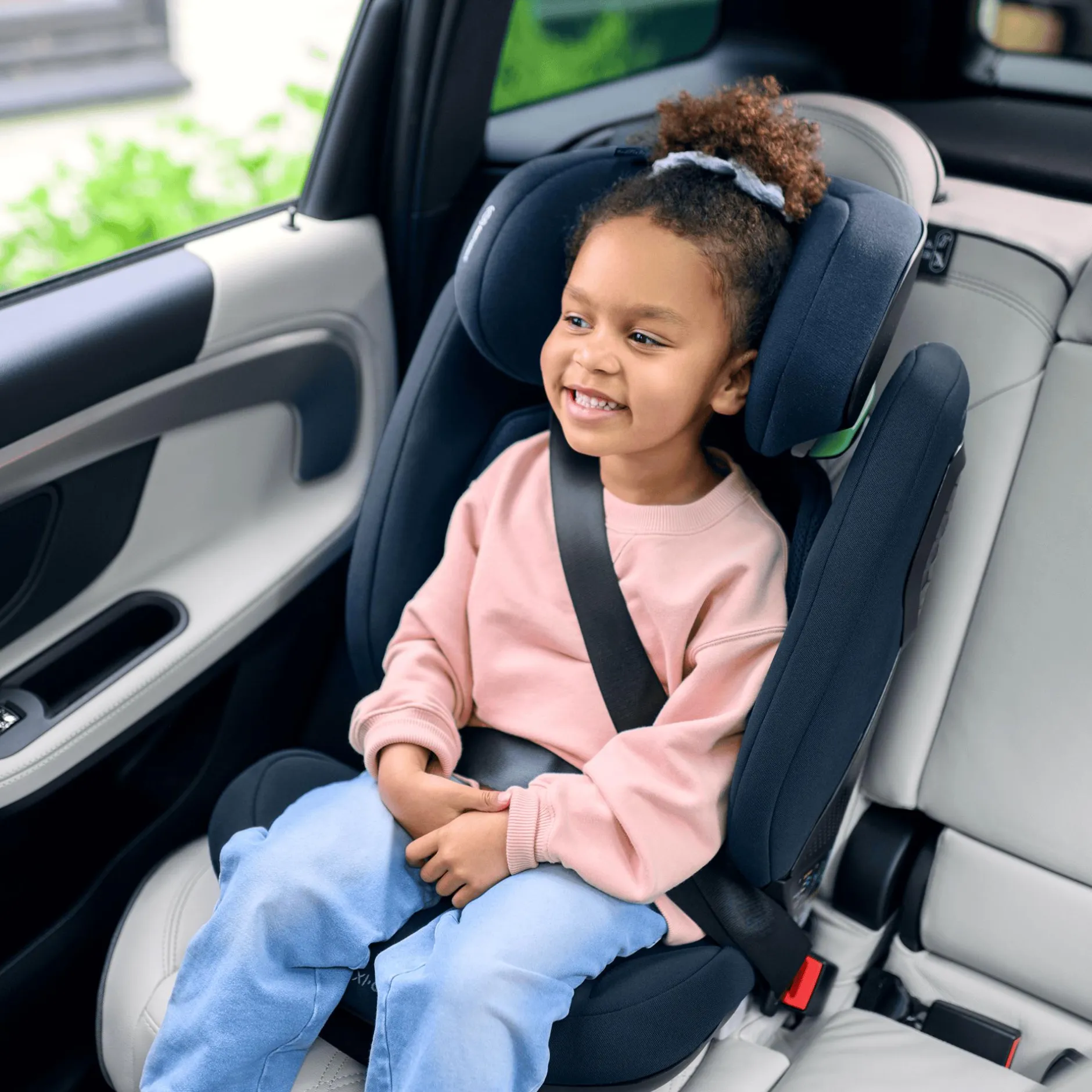 MAXI-COSI Premium RodiFix Pro² i-Size Authentic Truffle*Kinder Kindersitze Isofix|Kindersitze 15-36 Kg, Gruppe 2/3