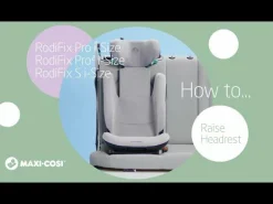 MAXI-COSI Premium RodiFix Pro² i-Size Authentic Graphite*Kinder Kindersitze Isofix|Kindersitze 15-36 Kg, Gruppe 2/3