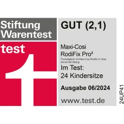 MAXI-COSI Premium RodiFix Pro² i-Size Authentic Grey*Kinder Kindersitze Isofix|Kindersitze 15-36 Kg, Gruppe 2/3