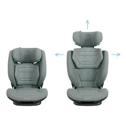 MAXI-COSI Premium RodiFix Pro² i-Size Authentic Grey*Kinder Kindersitze Isofix|Kindersitze 15-36 Kg, Gruppe 2/3