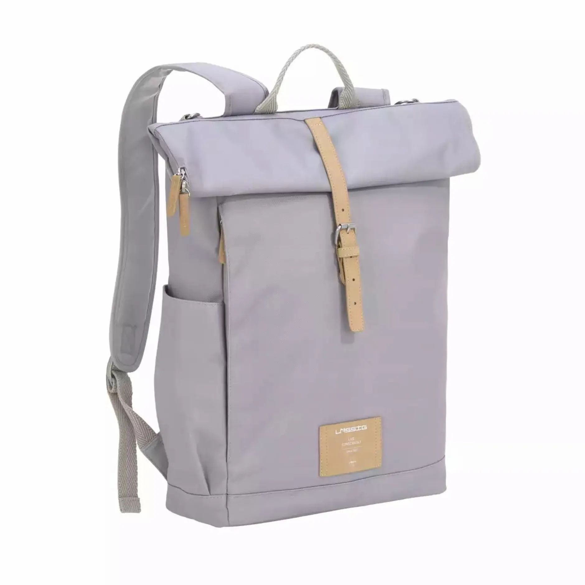Lu00c4SSIG Rolltop Backpack Green Label* Wickelrucksäcke|Wickeltaschen