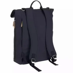 Lu00c4SSIG Rolltop Backpack Green Label Night Blue* Wickelrucksäcke|Wickeltaschen