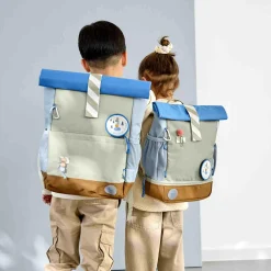 Lu00c4SSIG Rolltop-Kinderrucksack Sunny Explorer*Kinder Kinderrucksäcke