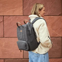 CHILDHOME Rucksack Family Club Anthrazit* Wickelrucksäcke