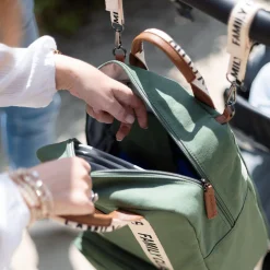 CHILDHOME Rucksack Family Club Grün* Wickelrucksäcke