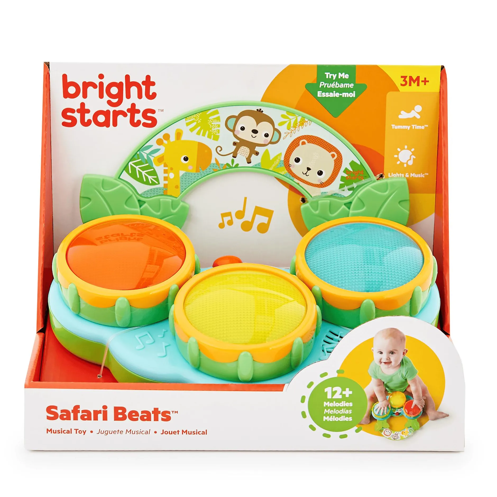 BrightStarts Safari Beats Musikspielzeug*Kinder Musik