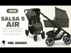 ABC DESIGN Salsa 5 Air Coal*Kinder Kombi-Kinderwagen