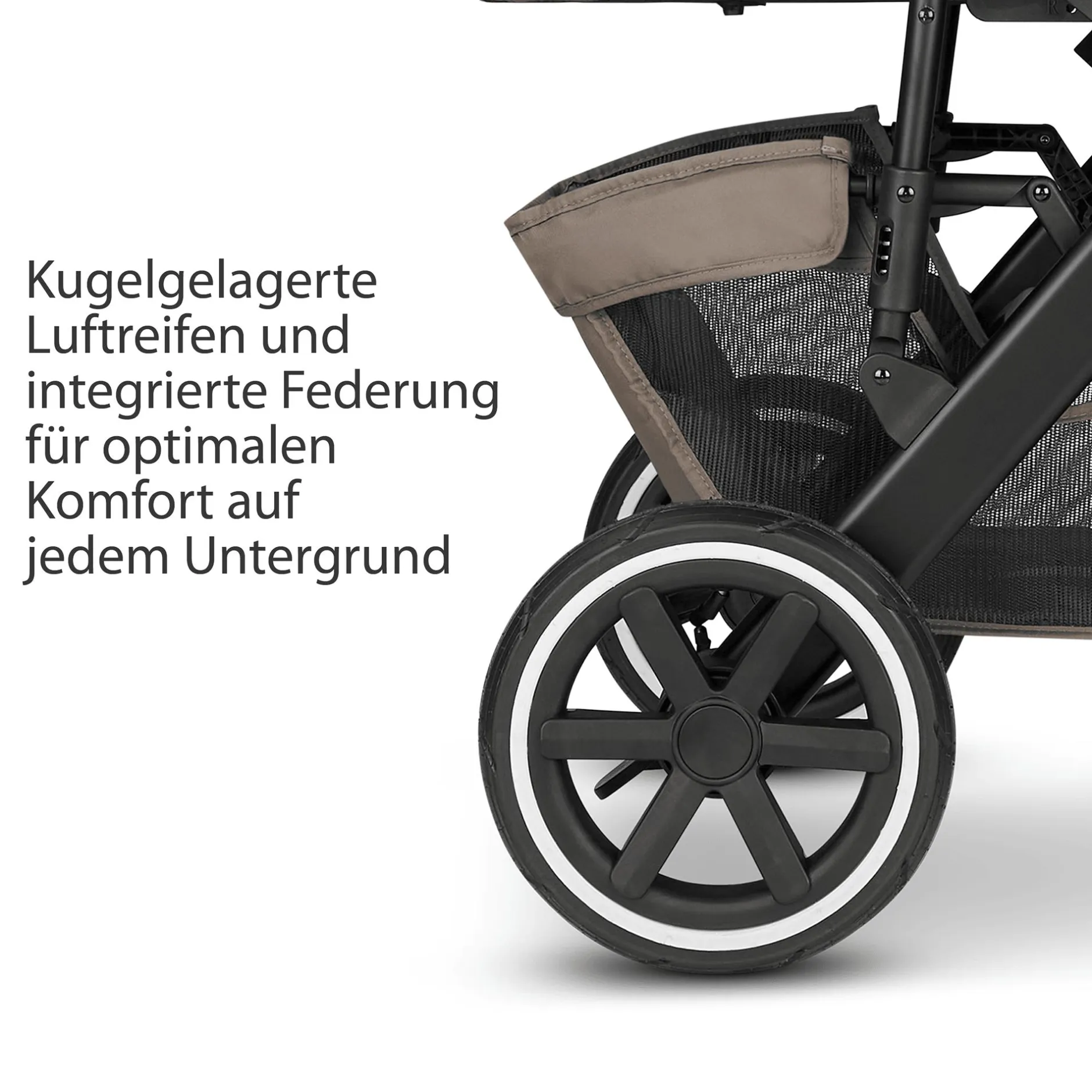 ABC DESIGN Salsa 4 Air Starter-Set Pure Edition Cream*Kinder Kinderwagen Komplettsets