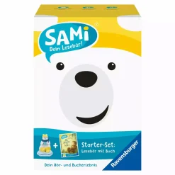 Ravensburger SAMi dein Lesebär Starter Set - Der größte Schatz der Welt*Kinder Kinderbücher|Spielzeug Ab 3 Jahren