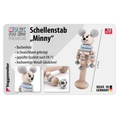 Voggenreiter Schellenstab Minny*Kinder Lernspielzeug|Musik