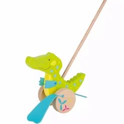 goki Schiebetier Krokodil Susibelle*Kinder Holzspielzeug