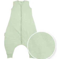 MEYCO Schlafsack-Overall Slub Soft Green 92 cm* Schlafsäcke|Schlafsäcke