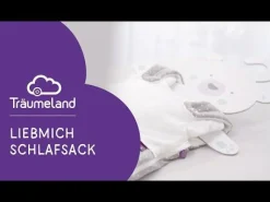 Tru00e4umeland Schlafsack-Set LIEBMICH Pünktchen grau 50/56* Schlafsäcke|Schlafsäcke