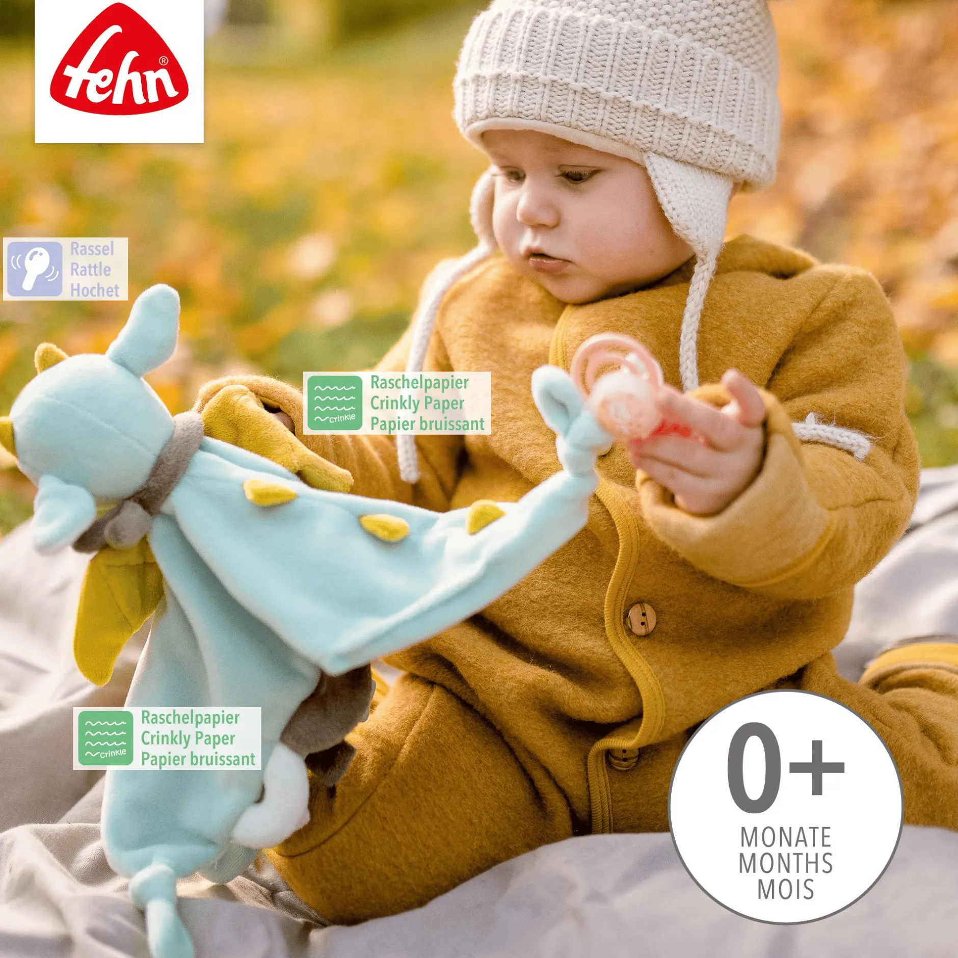 fehn Schmusetuch Drache Deluxe* Kuscheltiere