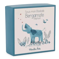 Moulin Roty Schmusetuch Elefant mit Schnullerhalter* Schmusetücher