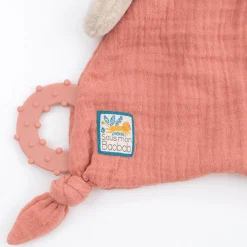 Moulin Roty Schmusetuch Giraffe mit Schnullerhalter* Schmusetücher