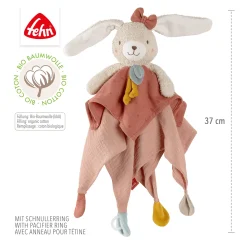 fehn Schmusetuch Hase NATUR* Schmusetücher