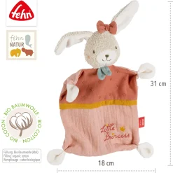 fehn Schmusetuch Hase Princess* Schmusetücher