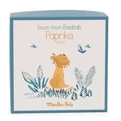 Moulin Roty Schmusetuch Löwe mit Schnullerhalter* Schmusetücher
