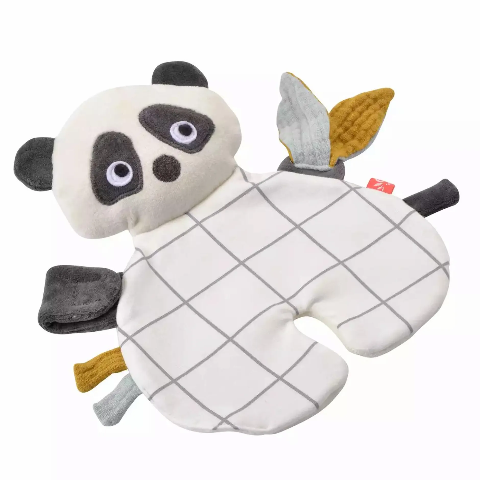 kikadu Schnullertuch Panda* Schmusetücher