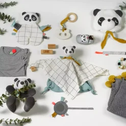 kikadu Schnullertuch Panda* Schmusetücher