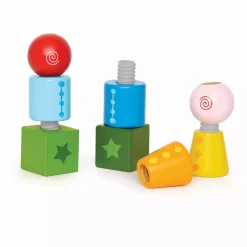 Hape Schraubklötze*Kinder Holzspielzeug|Spielzeug Ab 2 Jahre