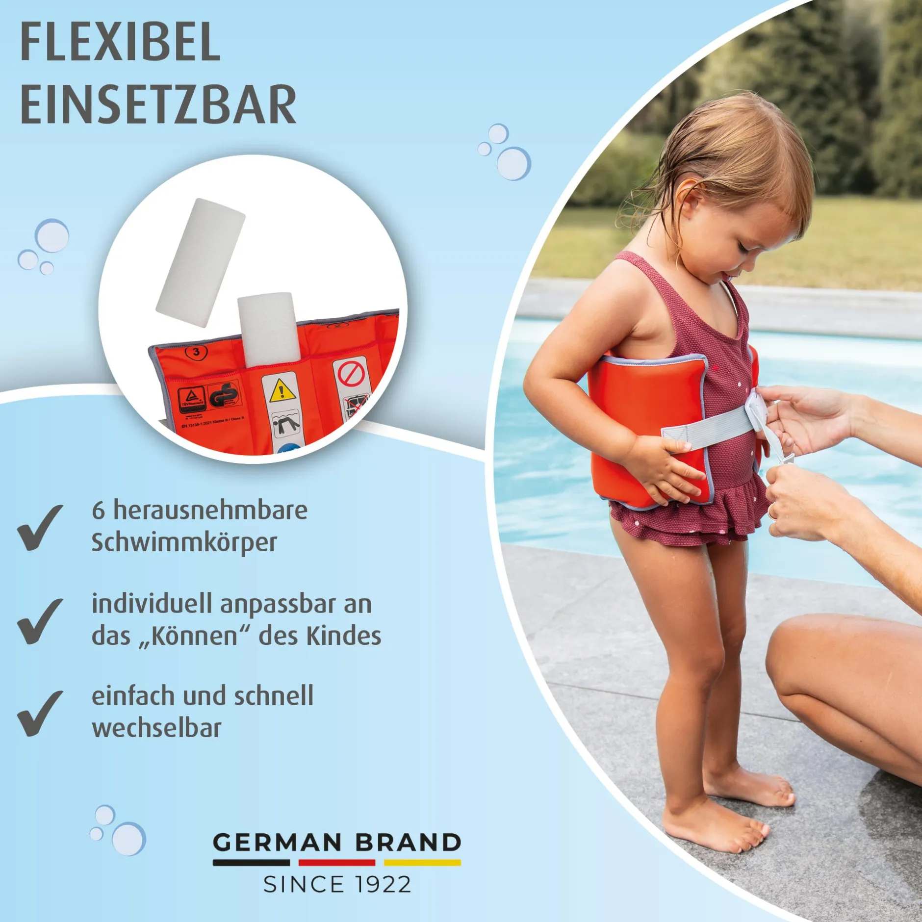 reer Schwimmgürtel myswimbuddy* Schwimmflügel & Schwimmhilfen