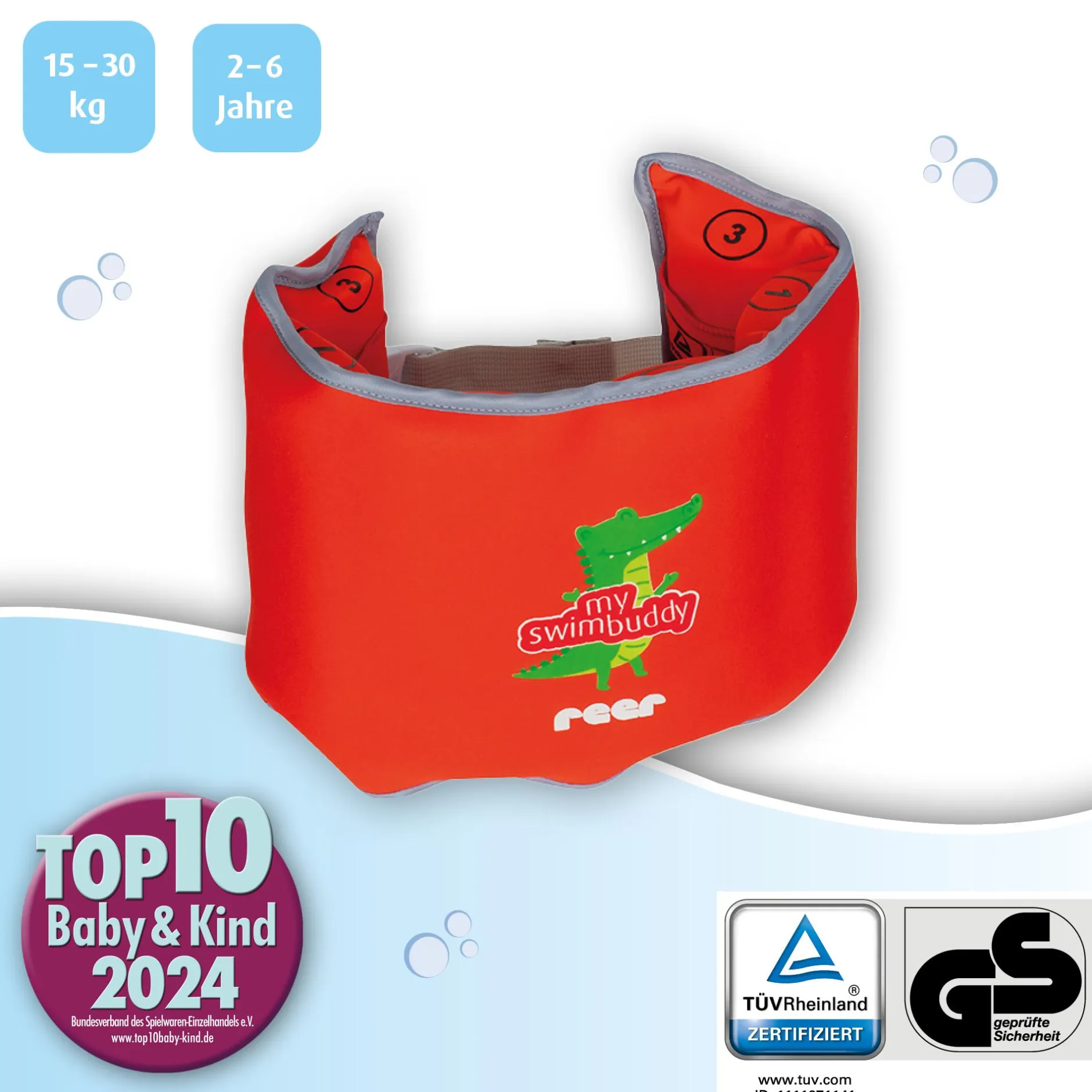 reer Schwimmgürtel myswimbuddy* Schwimmflügel & Schwimmhilfen