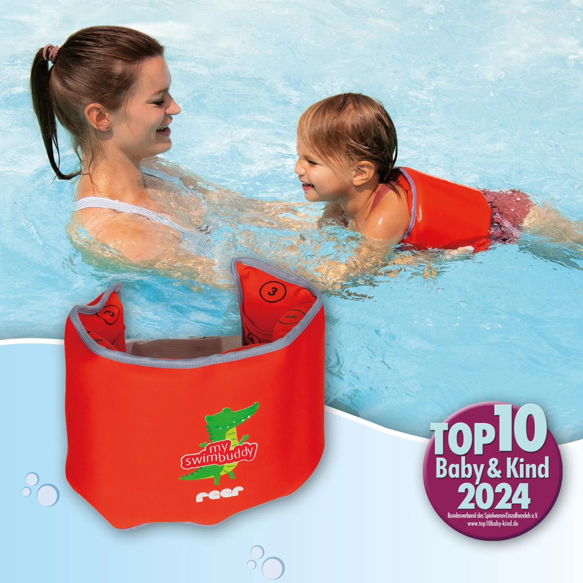 reer Schwimmgürtel myswimbuddy* Schwimmflügel & Schwimmhilfen