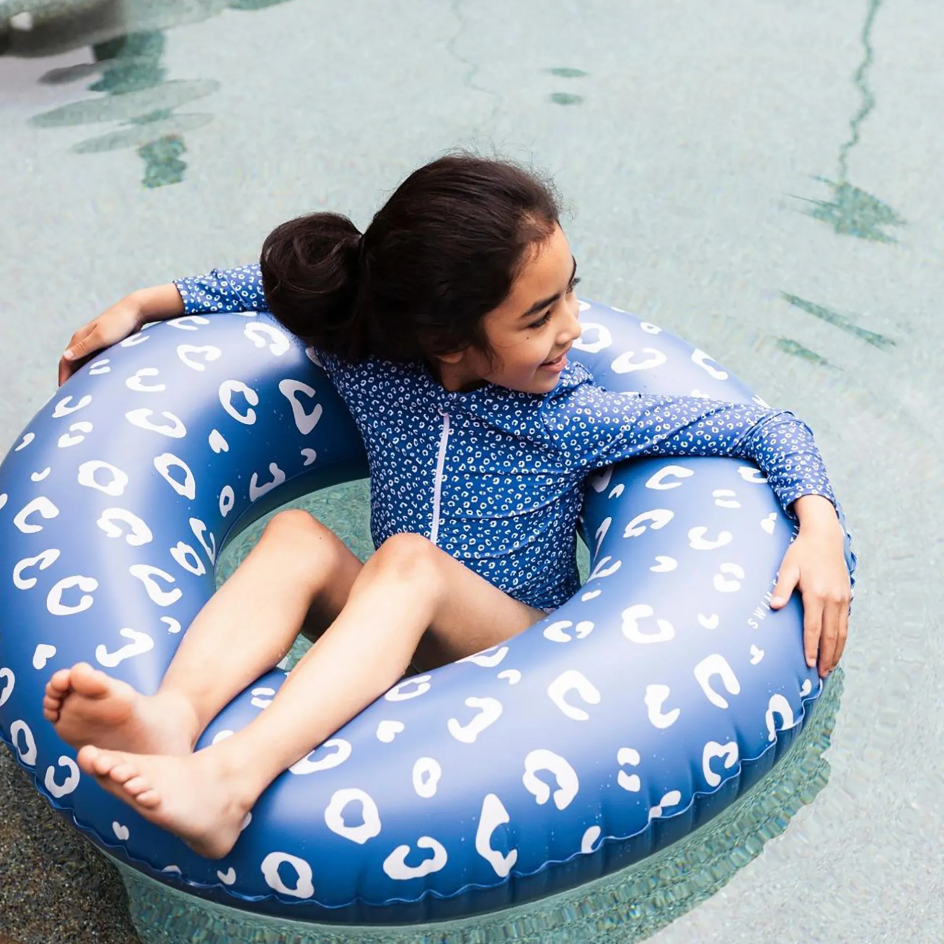 SWIM ESSENTIALS Schwimmring Leopard* Wasserspielzeug