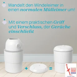 chicco Second Life Deckel für Teleskop Windeleimer* Windeleimer