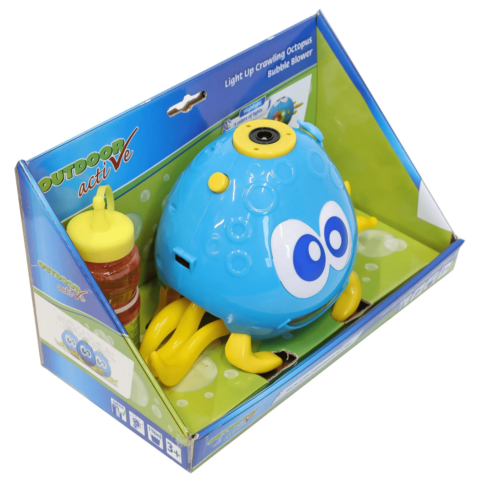 Outdoor active Seifenblasen-Sprinkler Oktopus* Wasserspielzeug