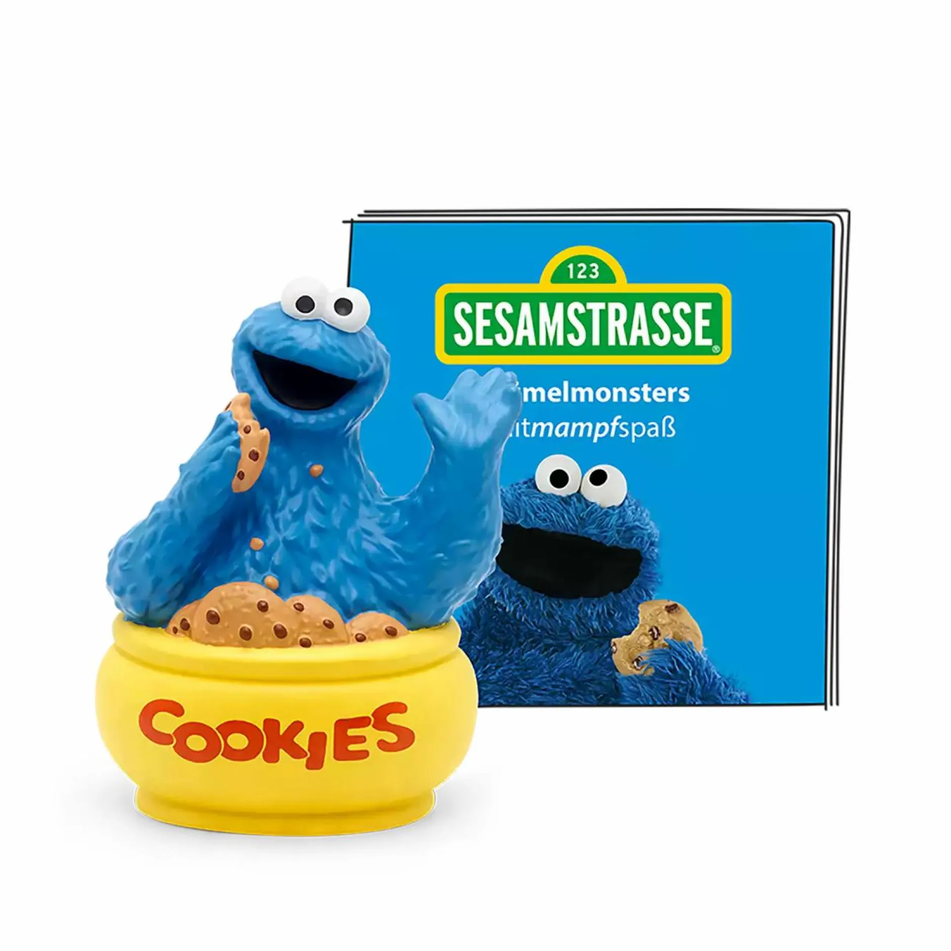 tonies Sesamstraße - Krümelmonsters Mitmampfspaß*Kinder Musik|Spielzeug Ab 3 Jahren