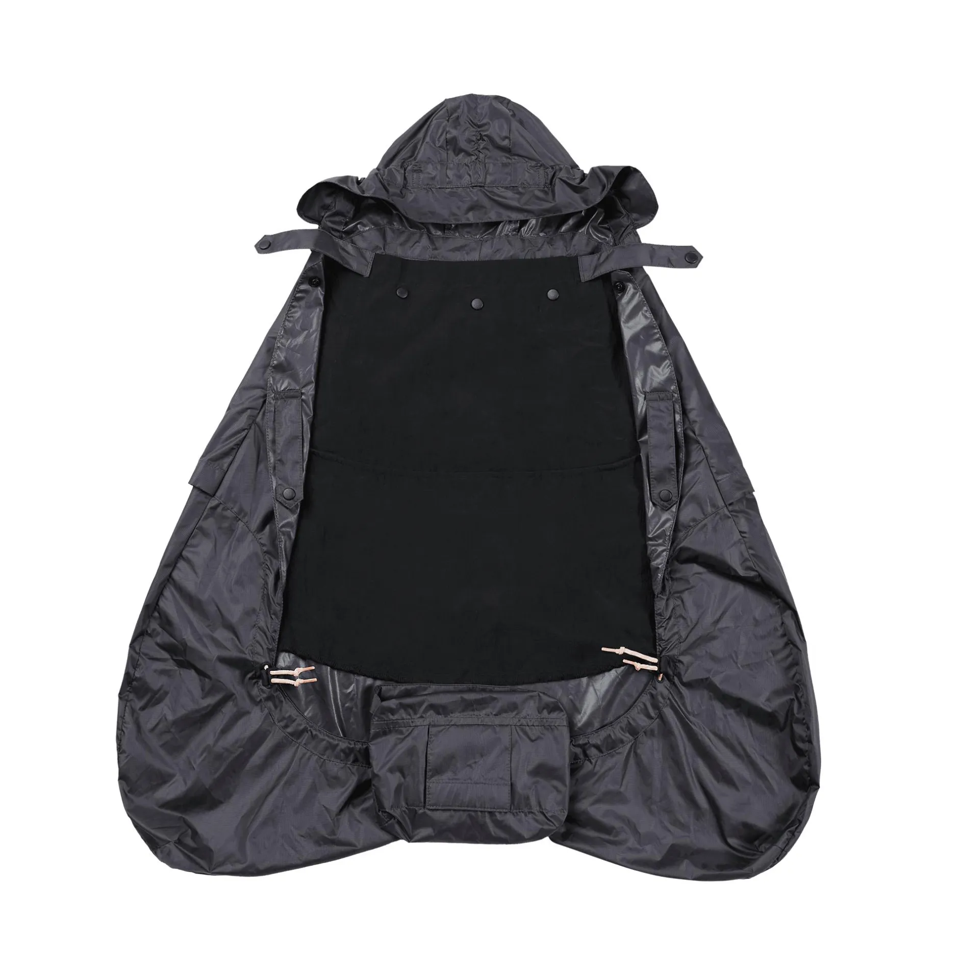 ERGObaby Set Adapt Soft Flex Mesh Onyx Black mit Rain & Wind Carrier Cover* Babytragen