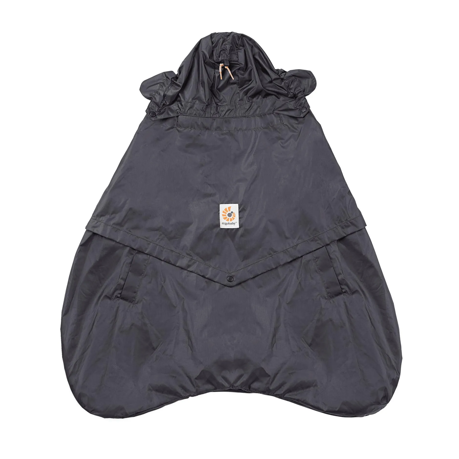 ERGObaby Set Adapt Soft Flex Mesh Onyx Black mit Rain & Wind Carrier Cover* Babytragen