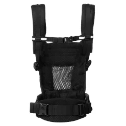 ERGObaby Set Adapt Soft Flex Mesh Onyx Black mit Rain & Wind Carrier Cover* Babytragen