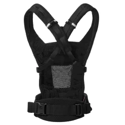 ERGObaby Set Adapt Soft Flex Mesh Onyx Black mit Rain & Wind Carrier Cover* Babytragen