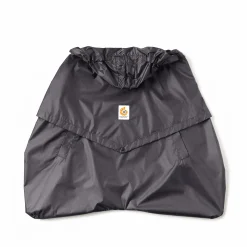 ERGObaby Set Adapt Soft Flex Mesh Onyx Black mit Rain & Wind Carrier Cover* Babytragen