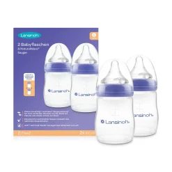 Lansinoh Set Babyflaschen NaturalWave Größe S* Flaschen & Sauger