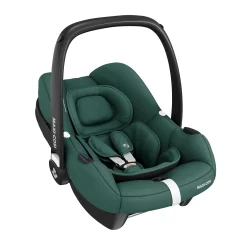 MAXI-COSI Set CabrioFix i-Size Essential Green mit Base*Kinder Babyschalen 0-13 Kg, Gruppe 0+