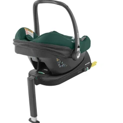 MAXI-COSI Set CabrioFix i-Size Essential Green mit Base*Kinder Babyschalen 0-13 Kg, Gruppe 0+
