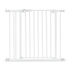 hauck Set Clear Step 2 mit 9 cm Verlängerung White* Tür- & Treppenschutzgitter