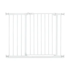 hauck Set Clear Step 2 mit 21 cm Verlängerung White* Tür- & Treppenschutzgitter
