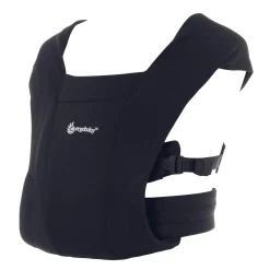 ERGObaby Set Embrace Pure Black mit Rain & Wind Carrier Cover* Babytragen