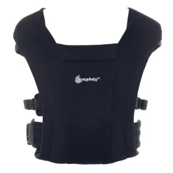 ERGObaby Set Embrace Pure Black mit Rain & Wind Carrier Cover* Babytragen