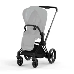 cybex PLATINUM Set e-Priam Rahmen Matt Black mit Wanne Lux und Sitzpaket Cozy*Kinder Kinderwagen Komplettsets|Kombi-Kinderwagen