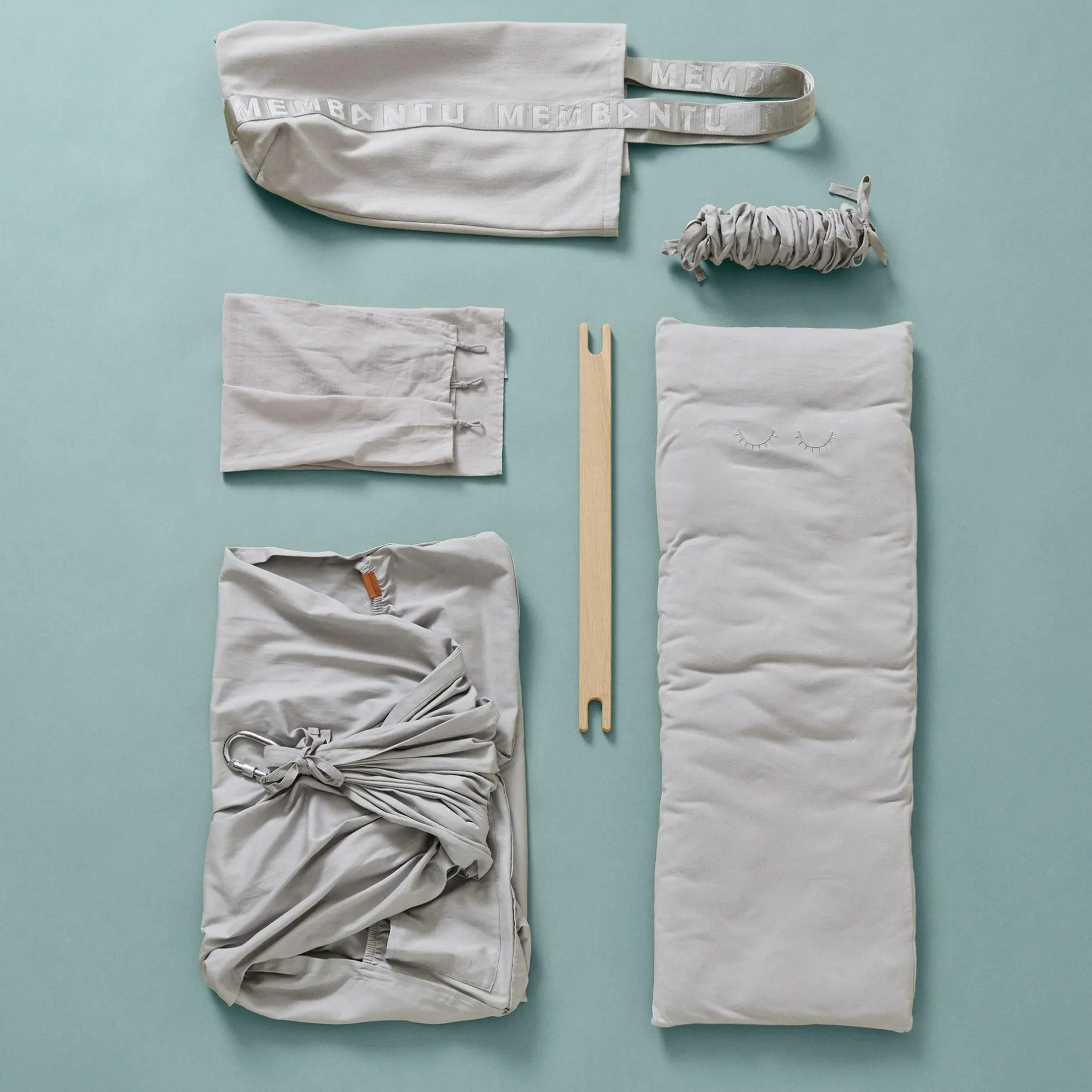 MEMBANTU Set Federwiege Premium mit Ständer und Motor* Babybetten